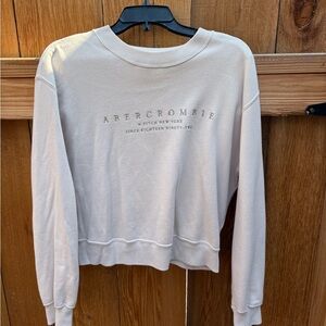 Abercrombie & Fitch Off-White Pullover